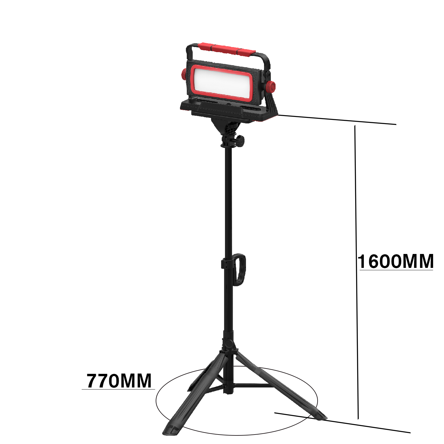 706Portable 30W COB Tripod Flood Light With Base